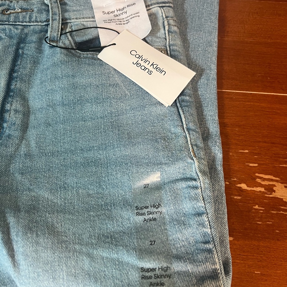 Calvin Klein Jeans in Light Denim Blue